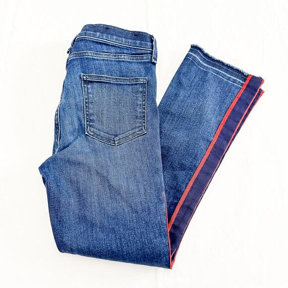 Veronica Beard Carolyn 10" Baby Boot Midnight J0720003 Dark Denim Jeans Size 26 - Picture 8 of 8